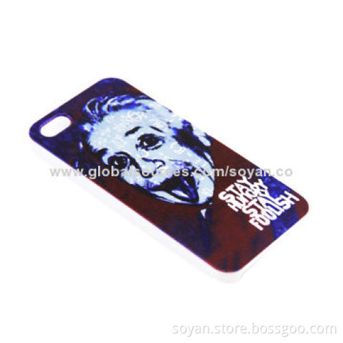 Laser Etching PC Case for iPhone 5, Stylish and Creative, Customized Designs Welcomed